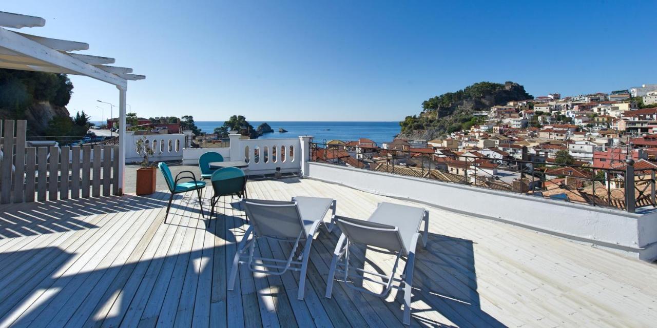 San Nectarios Otel Parga Dış mekan fotoğraf